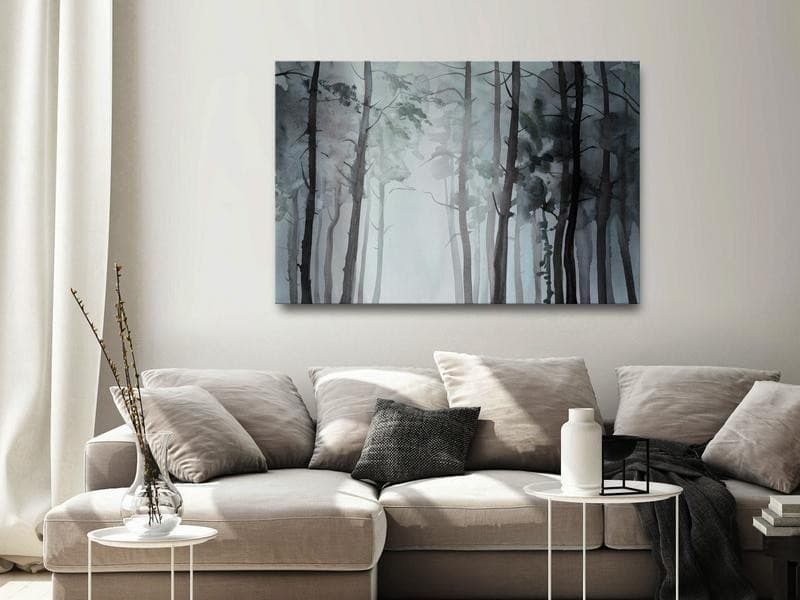 Quadro - Hazy Forest (1 Part) Wide in Poster e stampe Collezione Casa - Trebisacce, commercioVirtuoso.it