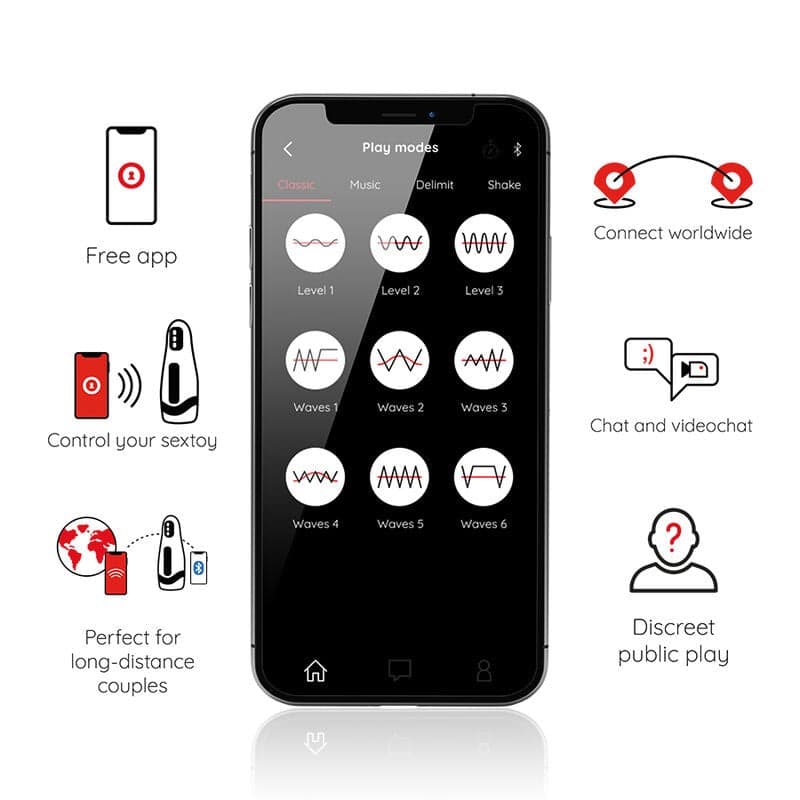 ONINDER - SEOUL MASTURBATORE MASCHILE RICARICABILE 10 VELOCITÀ - APP GRATUITA in Masturbatori a coppa manuali Desideria Shop - Latina, commercioVirtuoso.it
