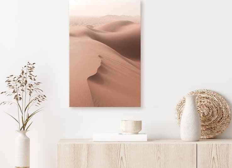 Quadro - Sandy Space (1 Part) Vertical in Poster e stampe Collezione Casa - Trebisacce, commercioVirtuoso.it