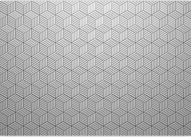 Carta da parati - Hexagons in Detail in Carta da parati Collezione Casa - Trebisacce, commercioVirtuoso.it