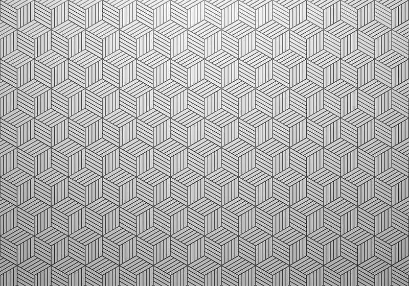 Carta da parati - Hexagons in Detail in Carta da parati Collezione Casa - Trebisacce, commercioVirtuoso.it