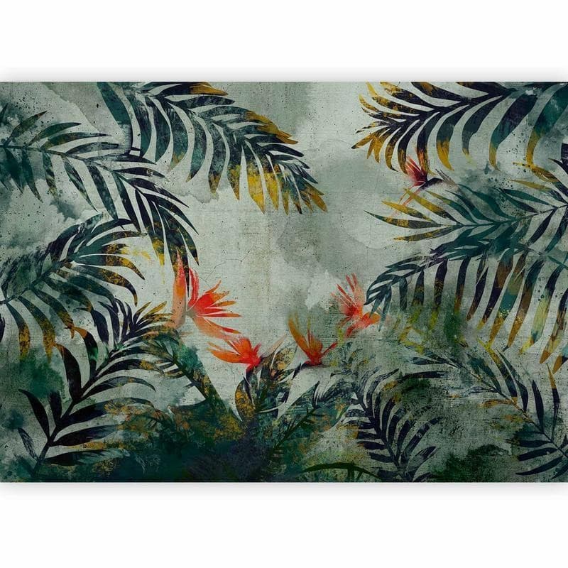 Carta da parati - Jungle Flowers in Carta da parati Collezione Casa - Trebisacce, commercioVirtuoso.it