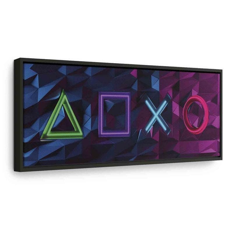 Quadro - Facade of Symbols (1 Part) Narrow in Poster e stampe Collezione Casa - Trebisacce, commercioVirtuoso.it