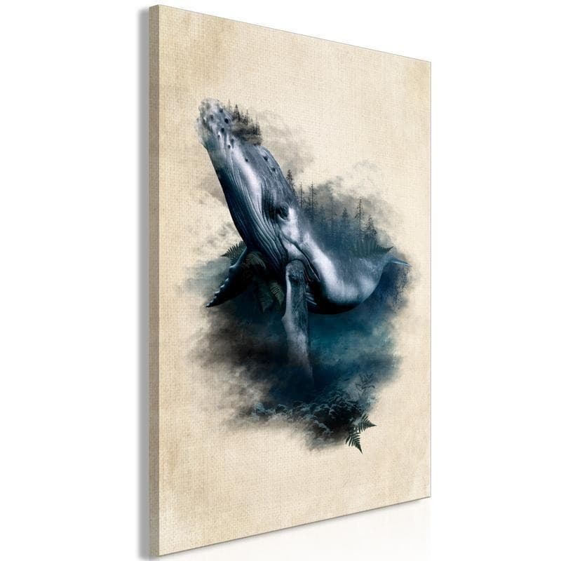 Quadro - Underwater Adventure (1 Part) Vertical in Poster e stampe Collezione Casa - Trebisacce, commercioVirtuoso.it