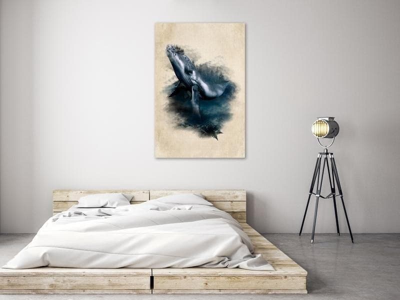 Quadro - Underwater Adventure (1 Part) Vertical in Poster e stampe Collezione Casa - Trebisacce, commercioVirtuoso.it