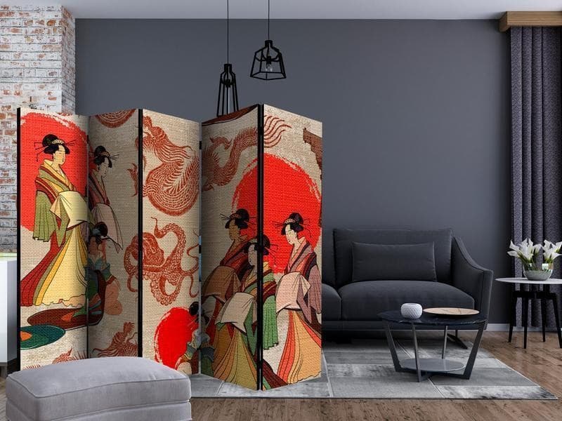 Paravento - Geishas II in Paraventi Collezione Casa - Trebisacce, commercioVirtuoso.it