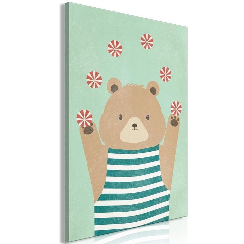 Quadro - Juggling Bear (1 Part) Vertical