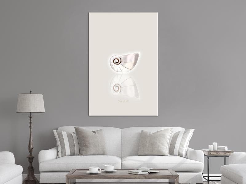 Quadro - Ceramic Shell (1 Part) Vertical in Poster e stampe Collezione Casa - Trebisacce, commercioVirtuoso.it