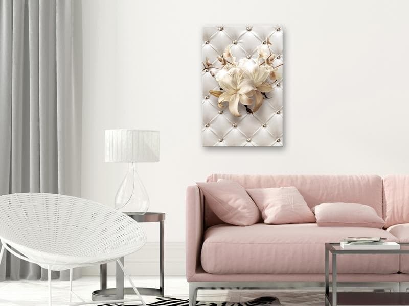 Quadro - Diamond Lilies (1 Part) Vertical in Kit per pittura diamante Collezione Casa - Trebisacce, commercioVirtuoso.it