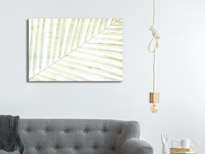 Quadro - Palm Leaf (1 Part) Wide in Poster e stampe Collezione Casa - Trebisacce, commercioVirtuoso.it