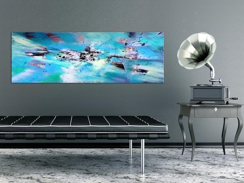 Quadro - Snow Fun (1 Part) Narrow in Poster e stampe Collezione Casa - Trebisacce, commercioVirtuoso.it