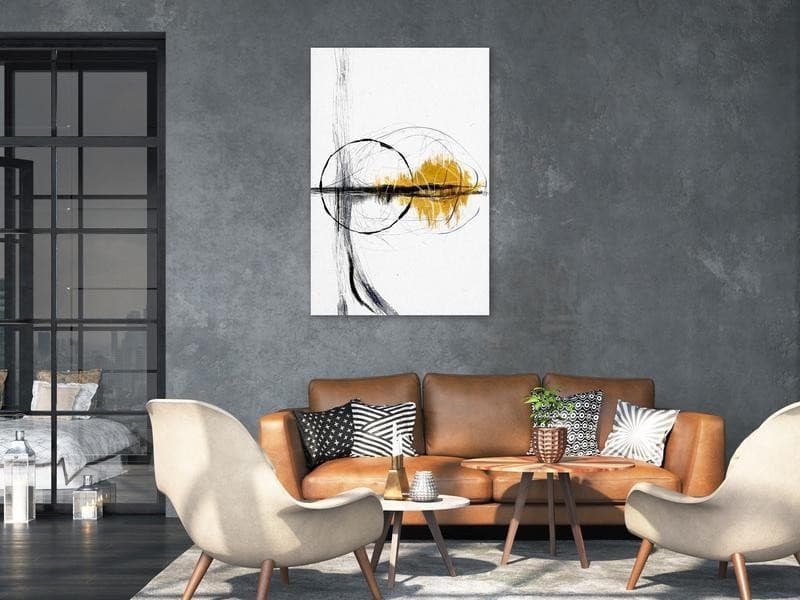 Quadro - Golden Sunrise (1 Part) Vertical in Poster e stampe Collezione Casa - Trebisacce, commercioVirtuoso.it
