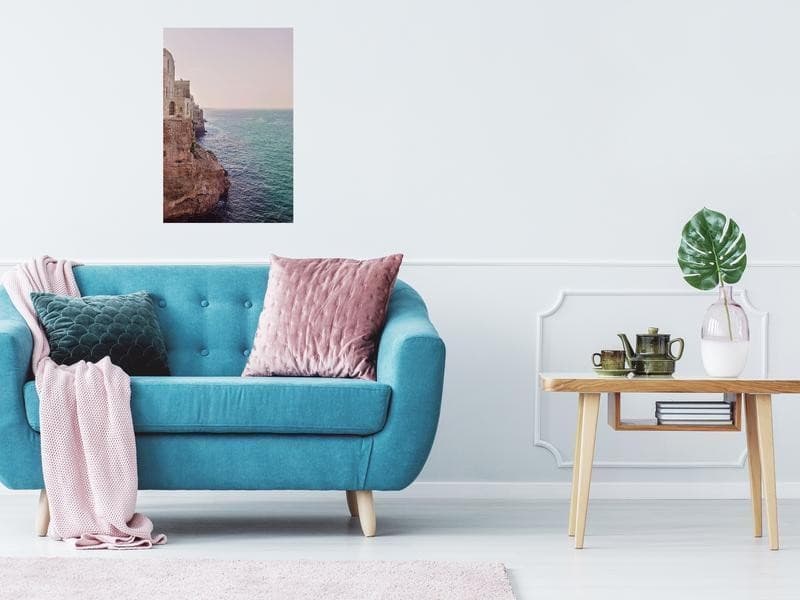 Quadro - Turquoise Coast (1 Part) Vertical in Poster e stampe Collezione Casa - Trebisacce, commercioVirtuoso.it