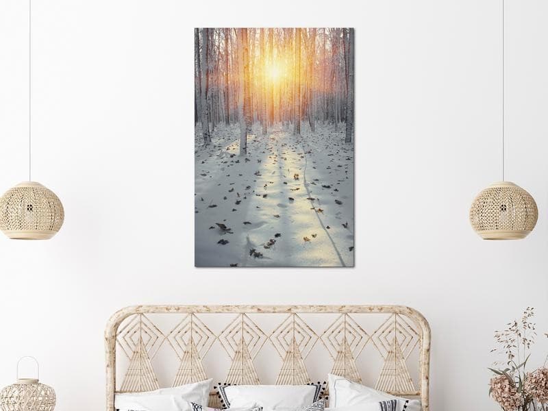 Quadro - Winter Afternoon (1 Part) Vertical in Poster e stampe Collezione Casa - Trebisacce, commercioVirtuoso.it