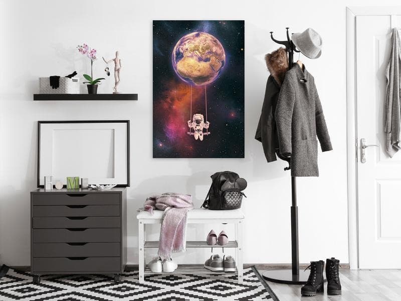 Quadro - Space Swing (1 Part) Vertical in Poster e stampe Collezione Casa - Trebisacce, commercioVirtuoso.it