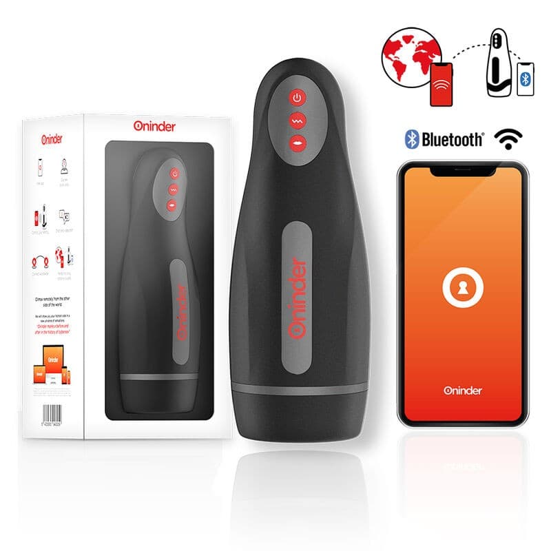 ONINDER - SEOUL MASTURBATORE MASCHILE RICARICABILE 10 VELOCITÀ - APP GRATUITA in Masturbatori a coppa manuali Desideria Shop - Latina, commercioVirtuoso.it