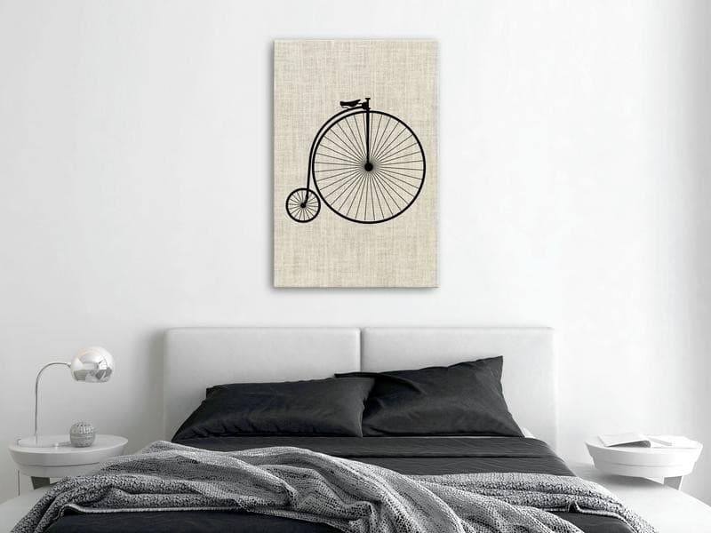 Quadro - Vintage Bicycle (1 Part) Vertical in Dipinti Collezione Casa - Trebisacce, commercioVirtuoso.it