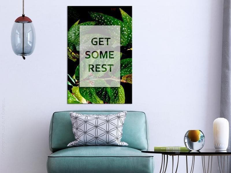 Quadro - Get Some Rest (1 Part) Vertical in Poster e stampe Collezione Casa - Trebisacce, commercioVirtuoso.it