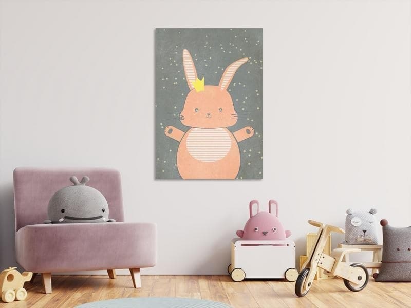 Quadro - Pink Princess (1 Part) Vertical in Poster e stampe Collezione Casa - Trebisacce, commercioVirtuoso.it