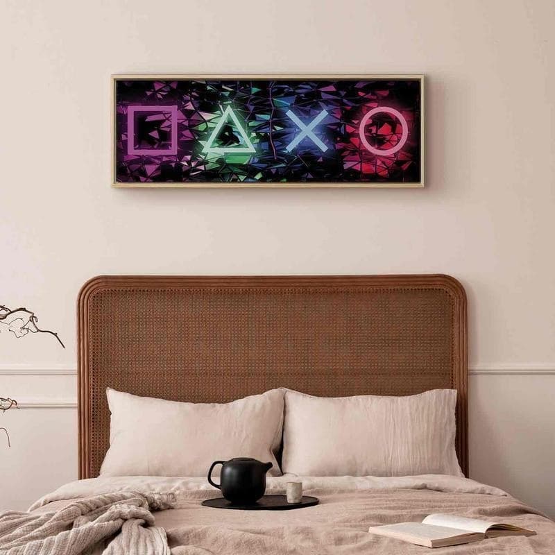 Quadro - Fun Symbols (1 Part) Narrow in Poster e stampe Collezione Casa - Trebisacce, commercioVirtuoso.it