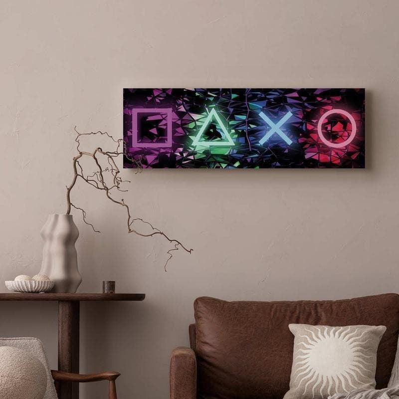 Quadro - Fun Symbols (1 Part) Narrow in Poster e stampe Collezione Casa - Trebisacce, commercioVirtuoso.it