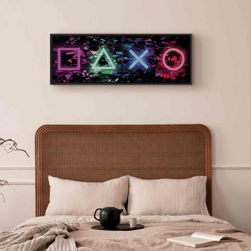 Quadro - Fun Symbols (1 Part) Narrow in Poster e stampe Collezione Casa - Trebisacce, commercioVirtuoso.it