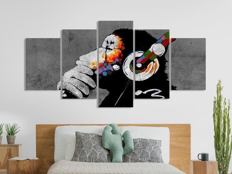 Quadro - Hot Rhythms (5 Parts) Wide in Poster e stampe Collezione Casa - Trebisacce, commercioVirtuoso.it