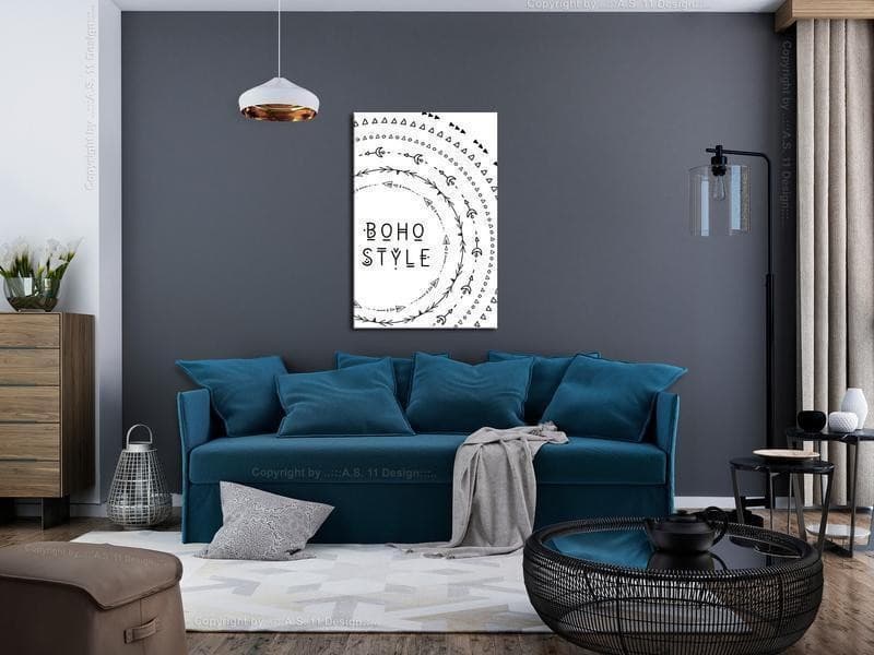 Quadro - Boho Style (1 Part) Vertical in Poster e stampe Collezione Casa - Trebisacce, commercioVirtuoso.it