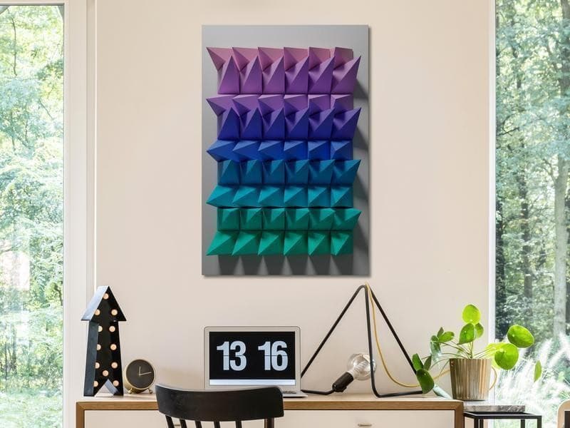 Quadro - Uniform Motion (1 Part) Vertical in Poster e stampe Collezione Casa - Trebisacce, commercioVirtuoso.it