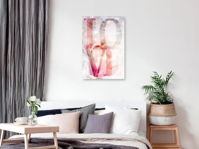 Quadro - Magnolia Love (1 Part) Vertical in Poster e stampe Collezione Casa - Trebisacce, commercioVirtuoso.it