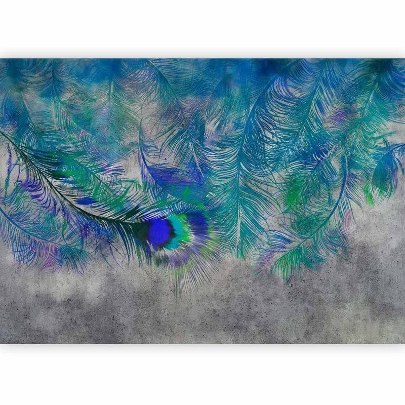 Carta da parati - Peacock Feathers in Carta da parati Collezione Casa - Trebisacce, commercioVirtuoso.it