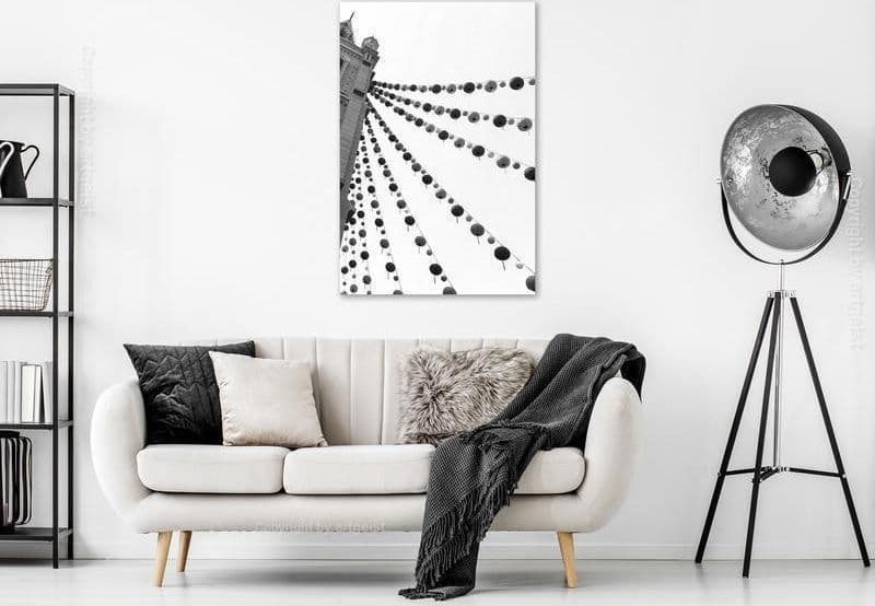 Quadro - Joyful Festival (1 Part) Vertical in Poster e stampe Collezione Casa - Trebisacce, commercioVirtuoso.it