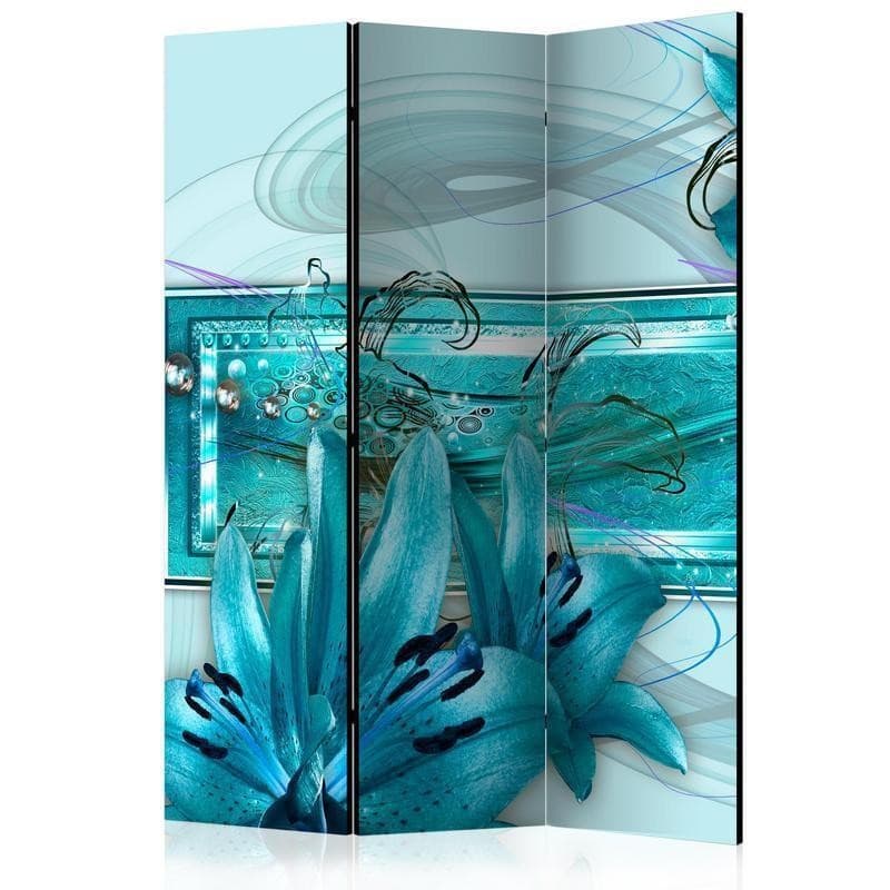 Paravento - Turquoise Idyll in Paraventi Collezione Casa - Trebisacce, commercioVirtuoso.it