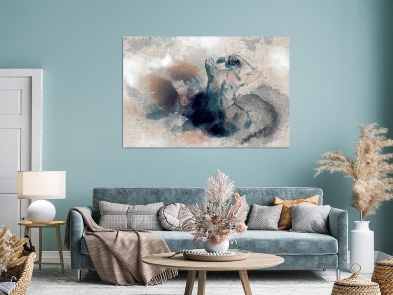 Quadro - Thoughtful in Blue in Poster e stampe Collezione Casa - Trebisacce, commercioVirtuoso.it