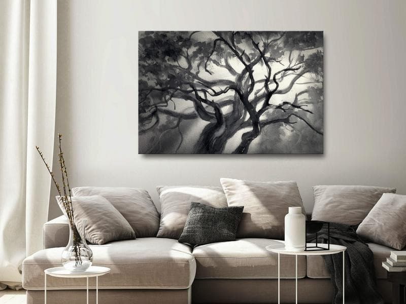 Quadro - Lighted Branches (1 Part) Wide in Poster e stampe Collezione Casa - Trebisacce, commercioVirtuoso.it