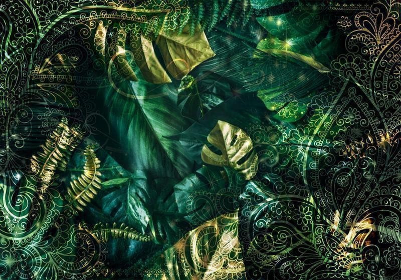Carta da parati - Emerald Jungle in Carta da parati Collezione Casa - Trebisacce, commercioVirtuoso.it