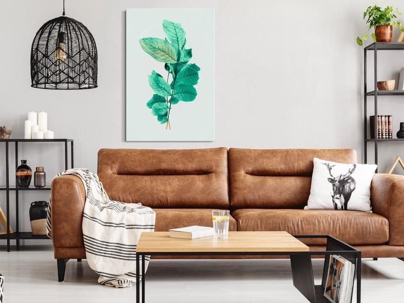 Quadro - Mint Grace (1 Part) Vertical in Poster e stampe Collezione Casa - Trebisacce, commercioVirtuoso.it