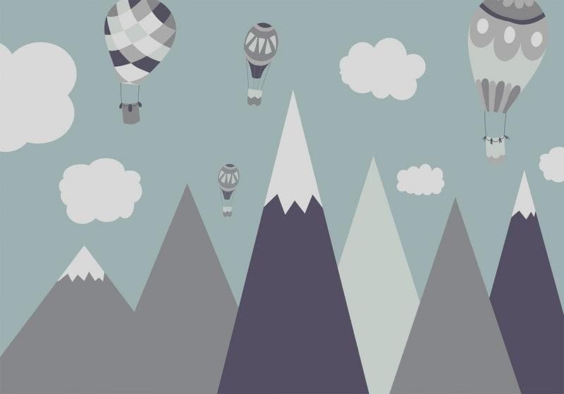 Carta da parati - Balloon Land in Carta da parati Collezione Casa - Trebisacce, commercioVirtuoso.it