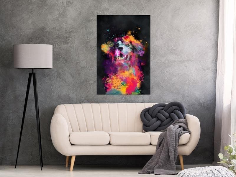 Quadro - Dogs Joy (1 Part) Vertical in Poster e stampe Collezione Casa - Trebisacce, commercioVirtuoso.it