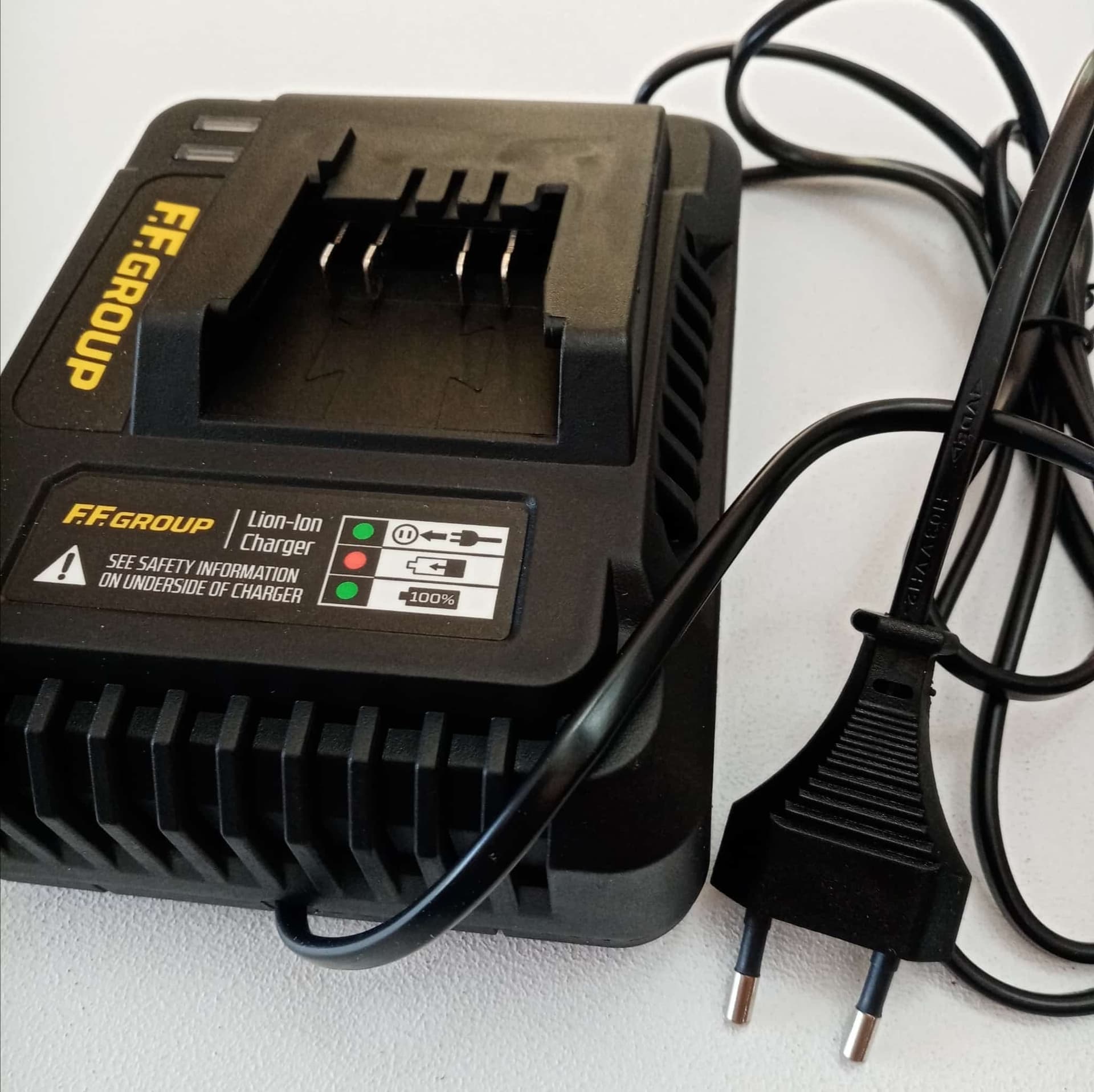 FF Group CH 20V 3A caricabatterie universale per batterie ioni di litio in Caricabatterie Aloiserw.com - Altomonte, commercioVirtuoso.it