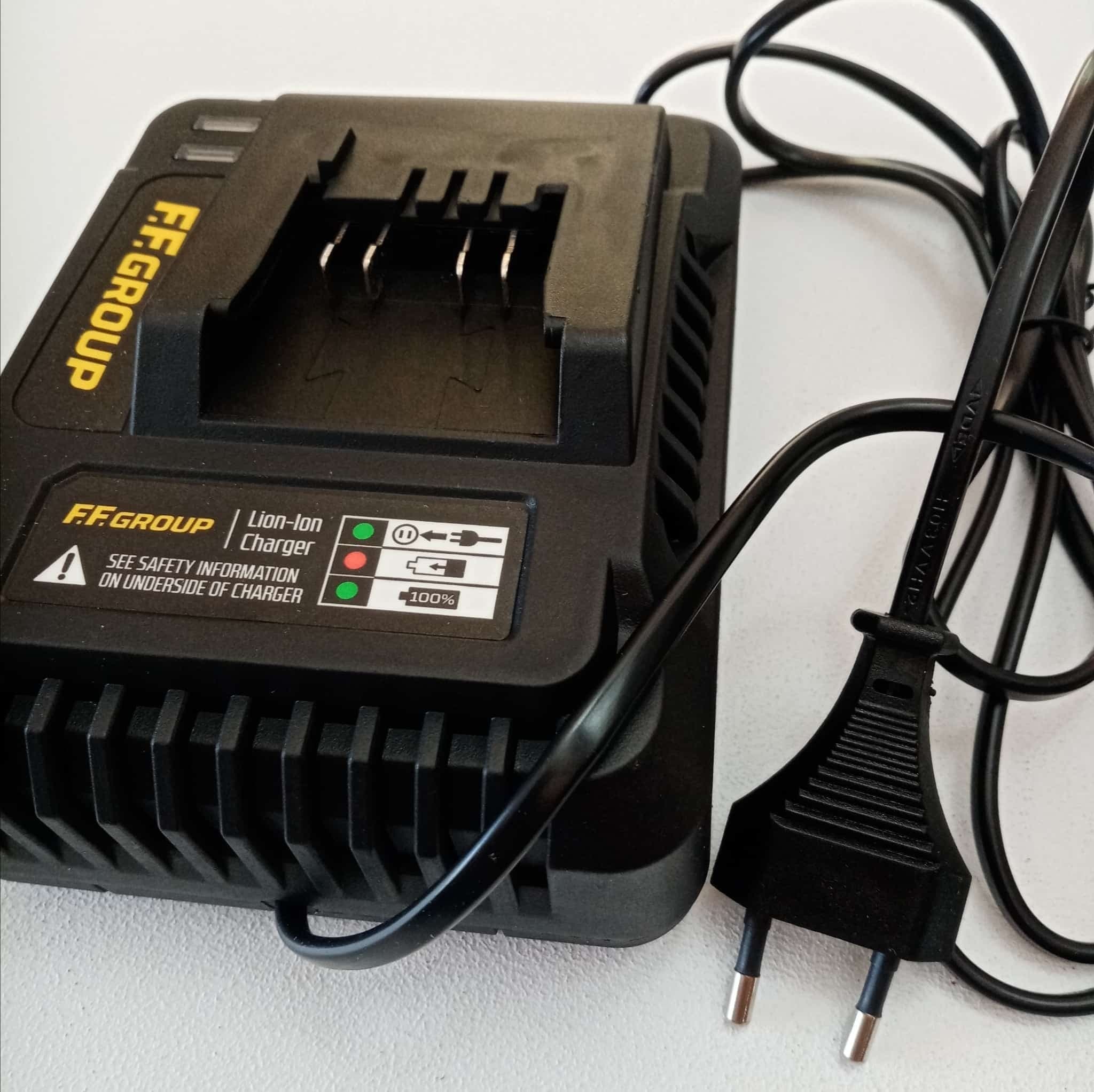 FF Group CH 20V 3A caricabatterie universale per batterie ioni di litio in Caricabatterie Aloiserw.com - Altomonte, commercioVirtuoso.it