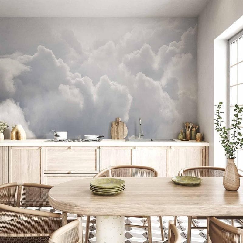 Carta da parati - Clouds Lightness in Carta da parati Collezione Casa - Trebisacce, commercioVirtuoso.it