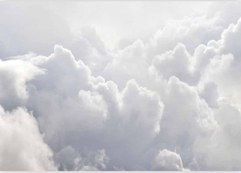 Carta da parati - Clouds Lightness in Carta da parati Collezione Casa - Trebisacce, commercioVirtuoso.it