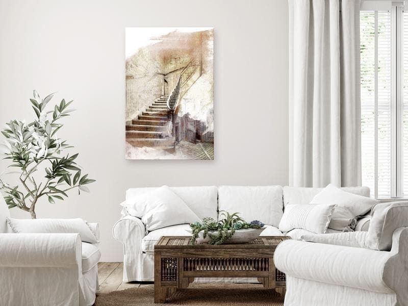 Quadro - Secret Stairs (1 Part) Vertical in Poster e stampe Collezione Casa - Trebisacce, commercioVirtuoso.it