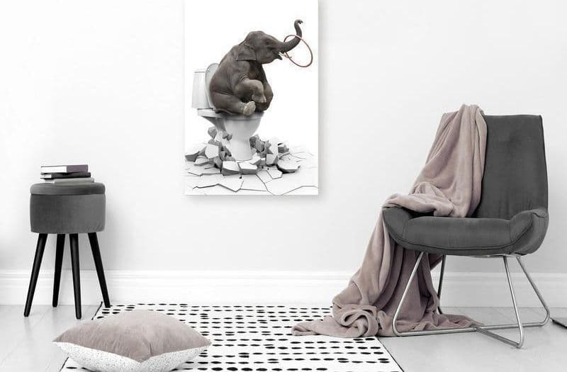 Quadro - Fun All Over (1 Part) Vertical in Poster e stampe Collezione Casa - Trebisacce, commercioVirtuoso.it