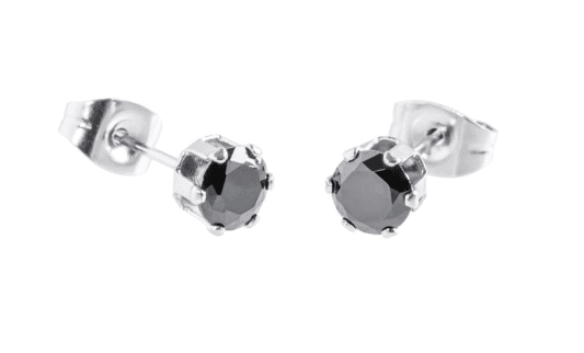 MARLU'-Orecchino lobo con zircone 4 mm in Orecchini Alba Gioielli - Casoria, commercioVirtuoso.it