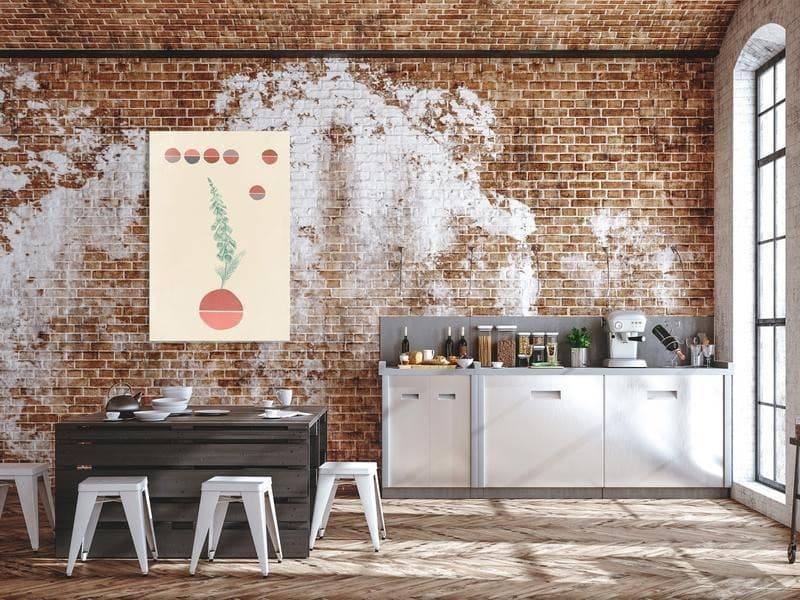 Quadro - Campanulas (1 Part) Vertical in Poster e stampe Collezione Casa - Trebisacce, commercioVirtuoso.it