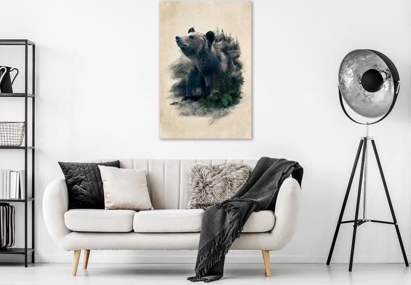 Quadro - Bear Valley (1 Part) Vertical in Poster e stampe Collezione Casa - Trebisacce, commercioVirtuoso.it