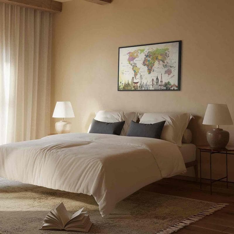 Quadro - Wonders of the World (1 Part) Wide in Poster e stampe Collezione Casa - Trebisacce, commercioVirtuoso.it