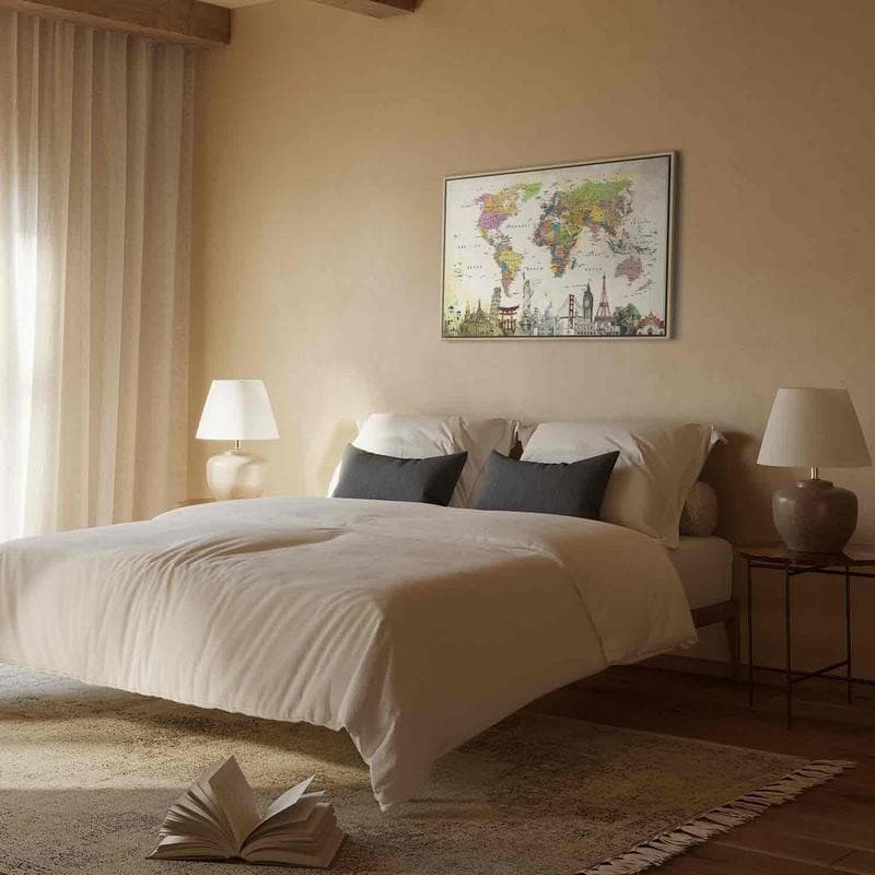 Quadro - Wonders of the World (1 Part) Wide in Poster e stampe Collezione Casa - Trebisacce, commercioVirtuoso.it